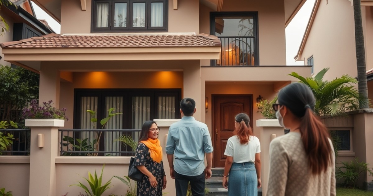 วางแผนซื้อบ้านจัดสรรสำหรับครอบครัวเริ่มทำงาน